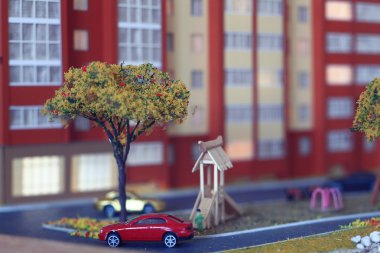 Apartman yerleşimini