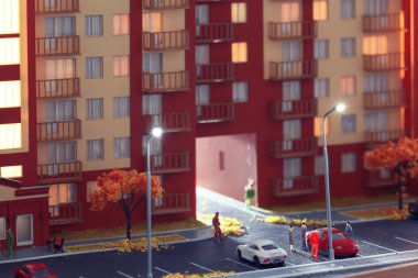 Apartman yerleşimini