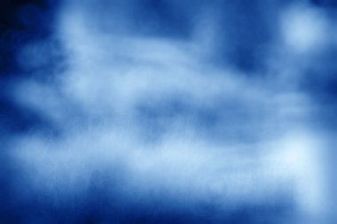 Mavi arka plan bulanık bokeh