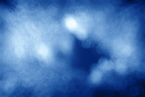 Modré rozostřeného pozadí bokeh — Stock fotografie