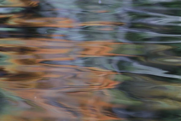 Текстура темной осенней воды в реке — стоковое фото