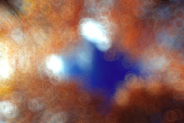 Sonbahar arka plan bulanık turuncu