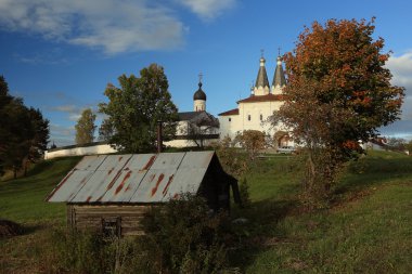 Rus kilise yaz manzara
