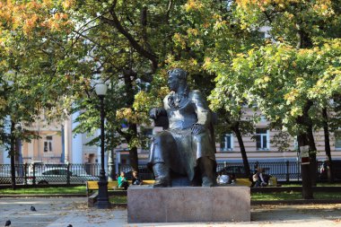 Parkta yaz manzarası