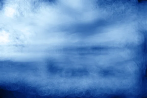 Синий размытый фон боке — стоковое фото