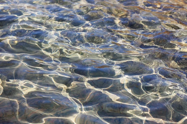 Textura čisté vody — Stock fotografie