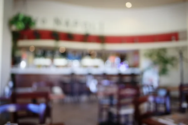 Onscherpe achtergrond in de Italiaanse cafés — Stockfoto