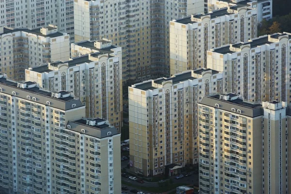 Moskva från Ostankino står hög — Stockfoto