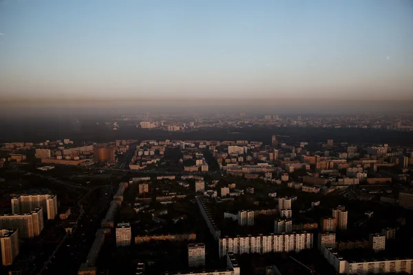 Mosca dalla torre Ostankino — Foto Stock