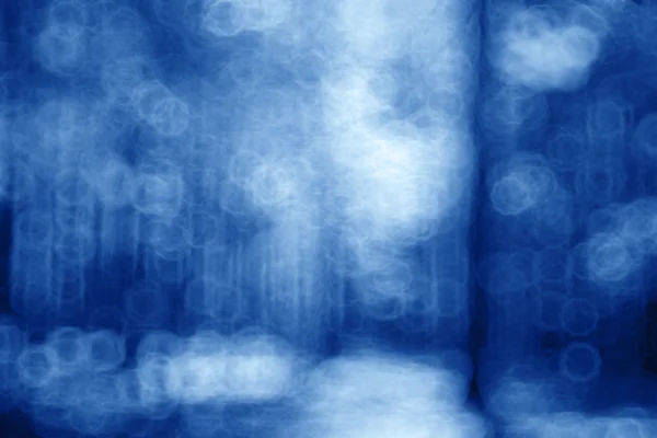 Синий размытый фон боке — стоковое фото