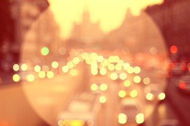 Daire arka plan bulanıklık bokeh