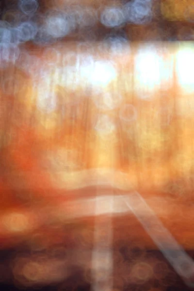秋のぼやけて背景オレンジ — ストック写真