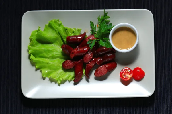 Makanan ringan bir disajikan di restoran — Stok Foto