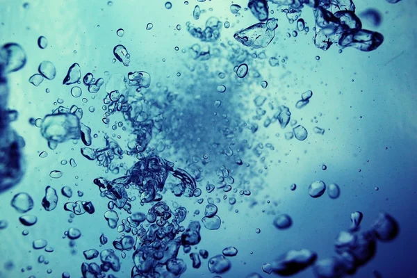 Background bubbles under water Stock Photo