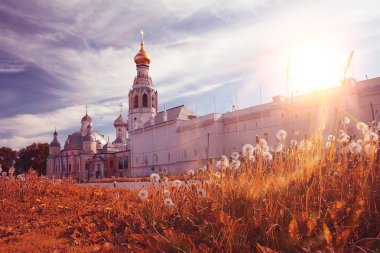 Rus kilise yaz manzara
