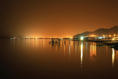 Gece Güney yaz manzarası