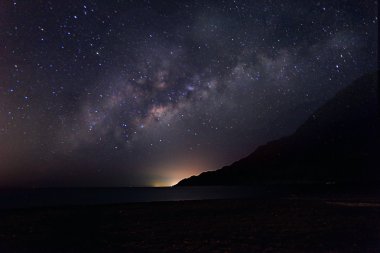 Gece Güney yaz manzarası