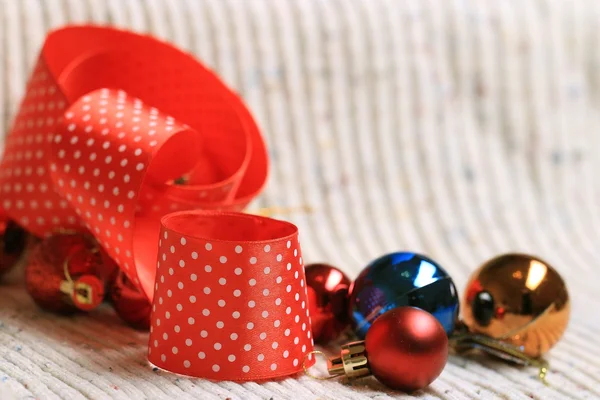 Christmas balls background — Stock Photo, Image