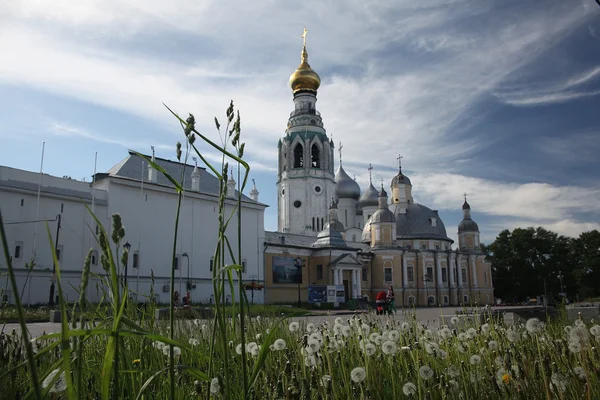 ロシアの教会夏の風景 — ストック写真