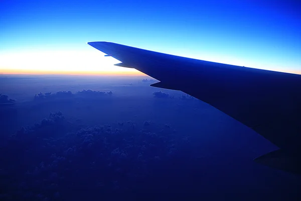 Pohled z letadla — Stock fotografie