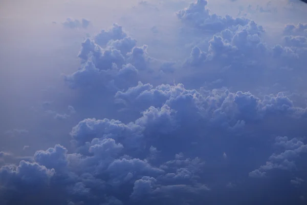 Background sky with clouds at sunrise — Stock Photo, Image