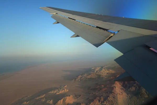 มุมมองจากเครื่องบิน — ภาพถ่ายสต็อก