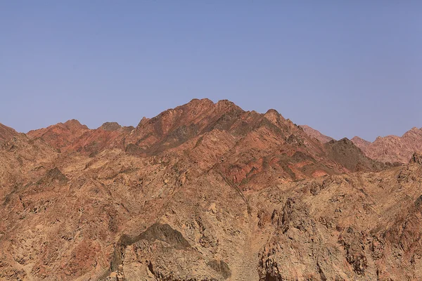 Red mountains and rocks in Egypt Sinai — Stock Photo, Image