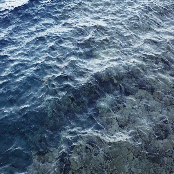 Textura mar ondas de água — Fotografia de Stock