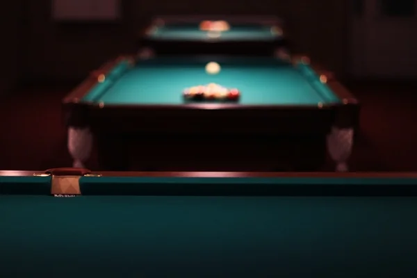 Billiard balls on the table — Stock Photo, Image
