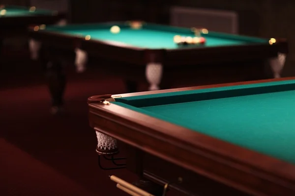 Billiard balls on the table — Stock Photo, Image