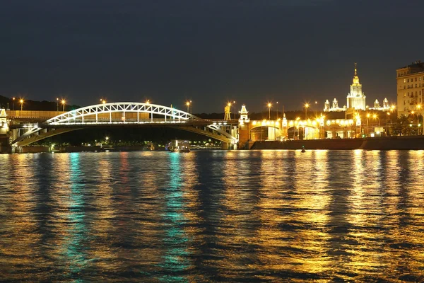 Noite paisagem verão sul — Fotografia de Stock