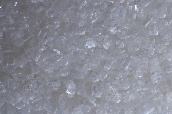 Texture of white sugar crystals — Stock Photo, Image