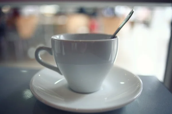 Tazza di tè in un caffè — Foto Stock