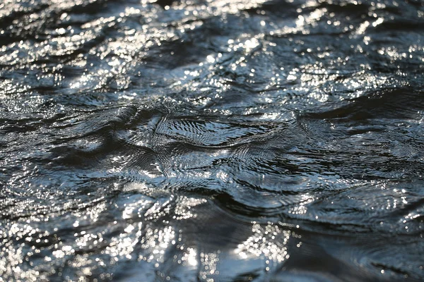 Textura brilhante mar de água — Fotografia de Stock