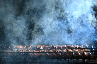 pişirme Barbekü füme