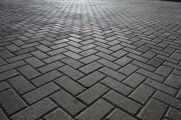 Texture stones in square — Stock Photo, Image