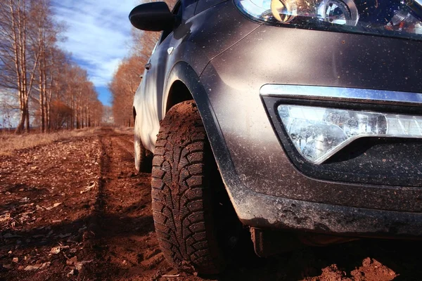 Fragmento del coche — Foto de Stock