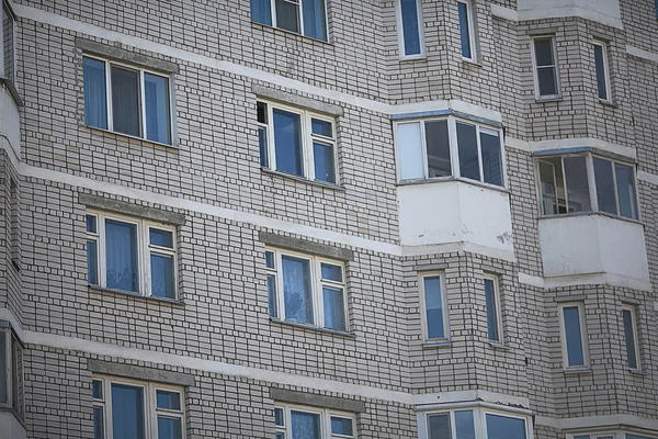 Venster beglazing modern gebouw — Stockfoto