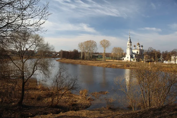 Iglesia en Fall River — Foto de Stock