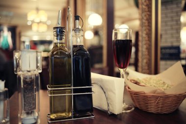 Restoran hizmet tablo arka planı