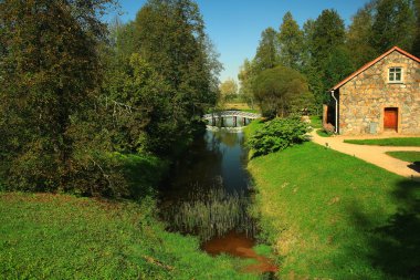 Şehir parkında yaz.