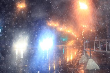 arka plan bulanık gece şehir