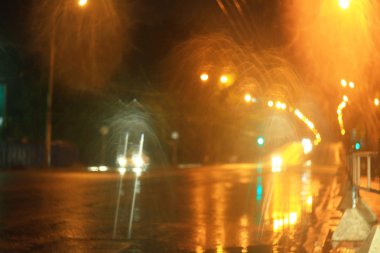 arka plan bulanık gece şehir