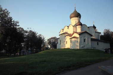 Rus kilise yaz peyzaj