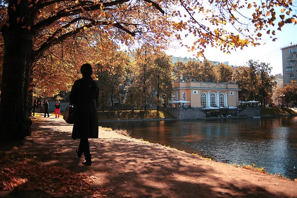 Otoño parque paisaje — Foto de Stock