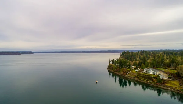 Cle Elum Lake Washington State December 2020 — 스톡 사진