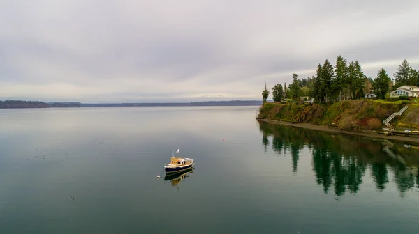 Cle Elum Lake Washington State December 2020 — Stok fotoğraf