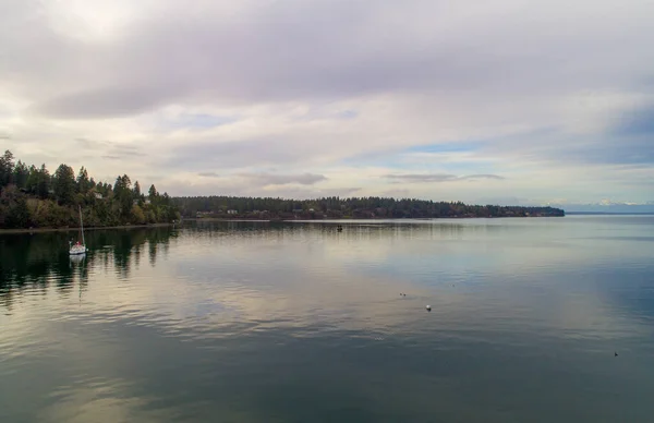 Cle Elum Lake Washington State December 2020 — Φωτογραφία Αρχείου
