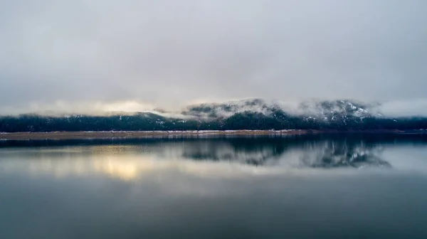 Cle Elum Lake Washington State December 2020 — Fotografia de Stock