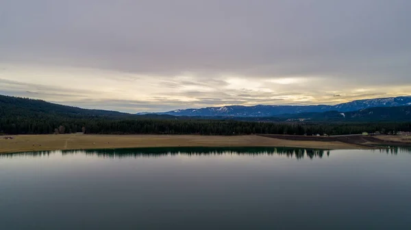 Cle Elum Lake Washington State Dezember 2020 — Stockfoto